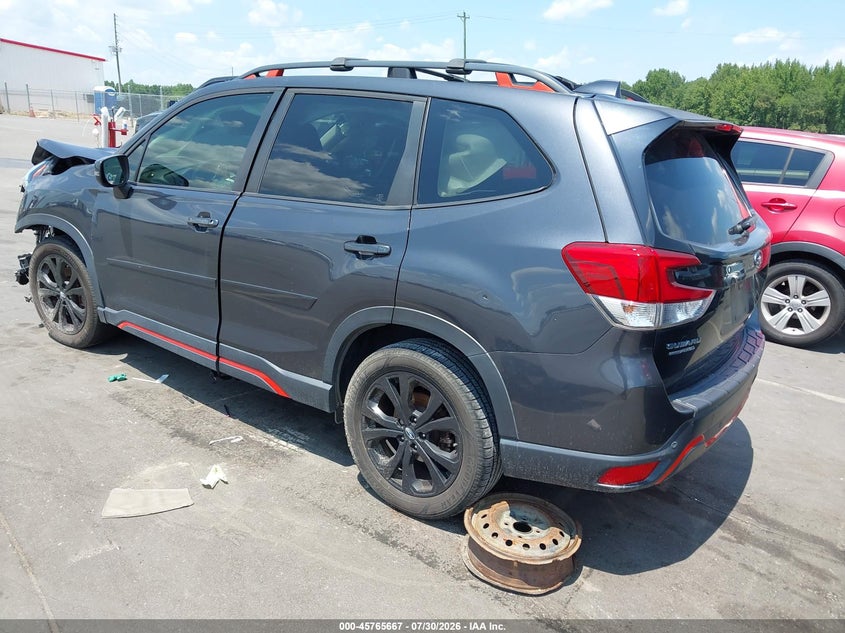 Vin: jf2skapc0kh543394, lot: 46264416, subaru forester sport 20193