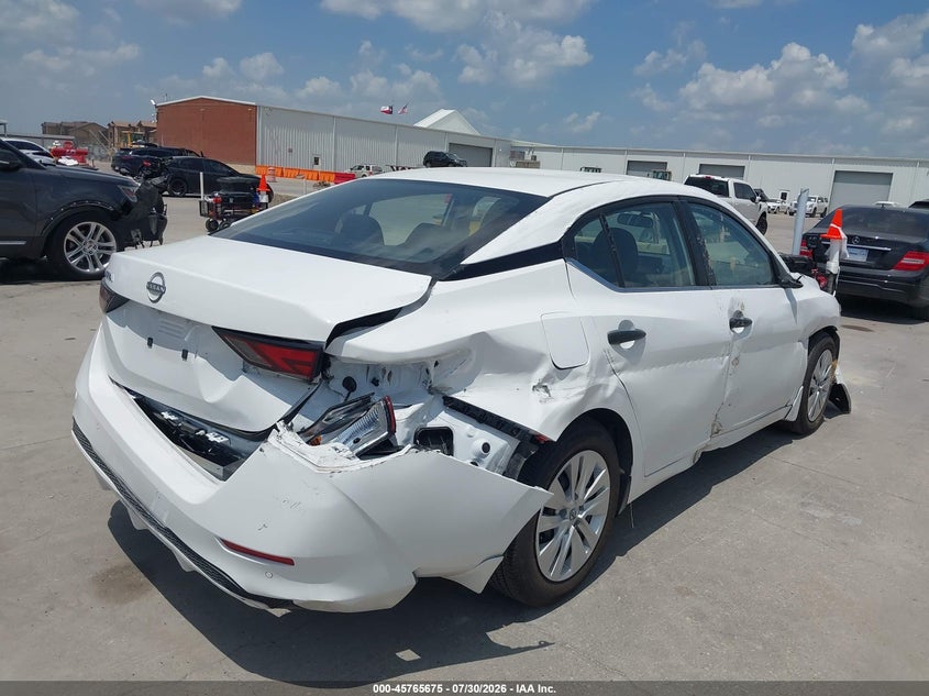 Vin: 3n1ab8bvxsy425422, lot: 46264424, nissan sentra s 20254