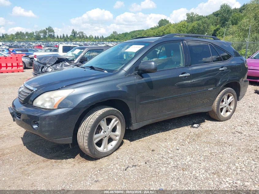 2008 LEXUS RX 400H auction photo 2