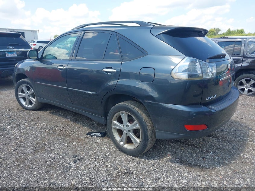 2008 LEXUS RX 400H auction photo 3
