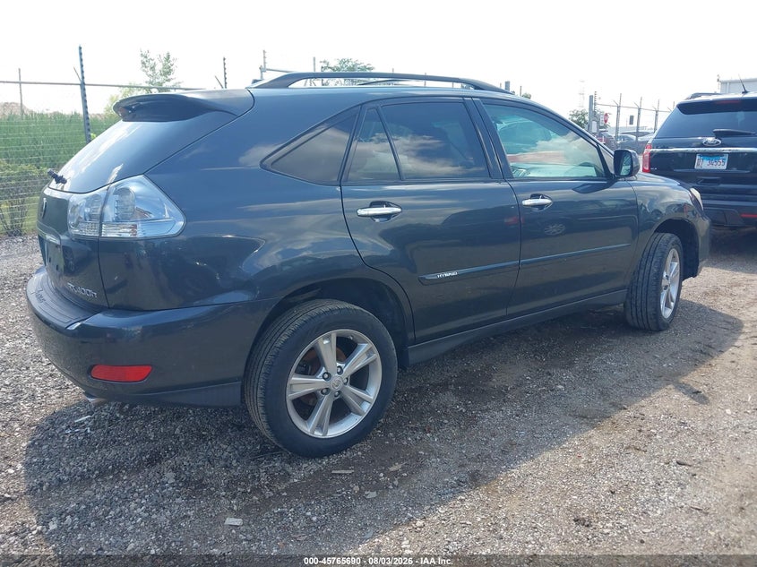 2008 LEXUS RX 400H auction photo 4