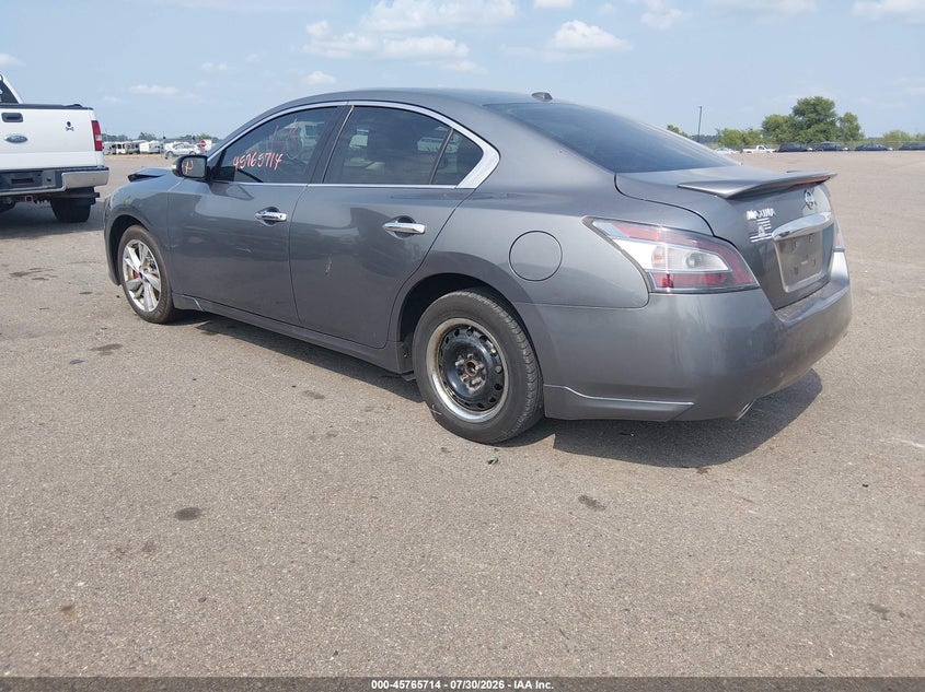 Vin: 1n4aa5ap5ec490327, lot: 46264462, nissan maxima 3.5 sv 20143