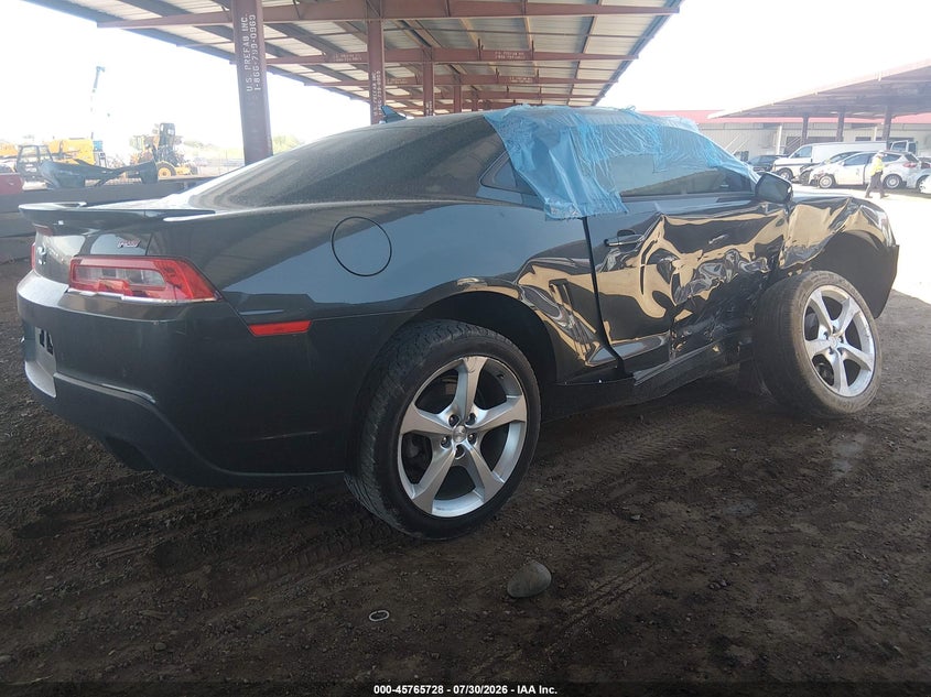 Vin: 2g1fd1e34f9255202, lot: 46264477, chevrolet camaro 1lt 20154