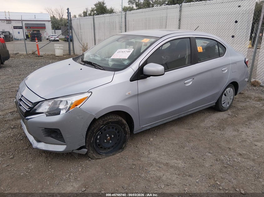 Vin: ml32fufj2rhf19053, lot: 46264489, mitsubishi mirage g4 black edition/es/le 20242