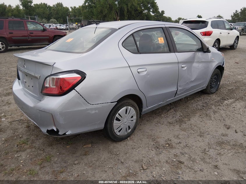 Vin: ml32fufj2rhf19053, lot: 46264489, mitsubishi mirage g4 black edition/es/le 20244