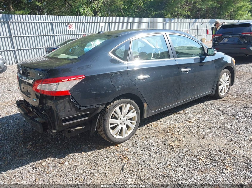 Vin: 3n1ab7apxdl674574, lot: 46264512, nissan sentra sl 20134