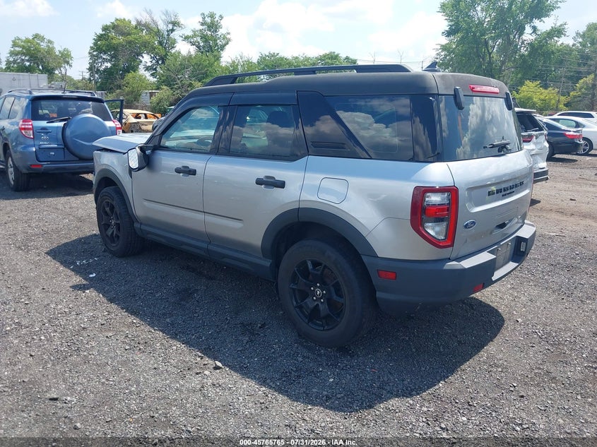 Vin: 3fmcr9a64mra29383, lot: 46264514, ford bronco sport 20213