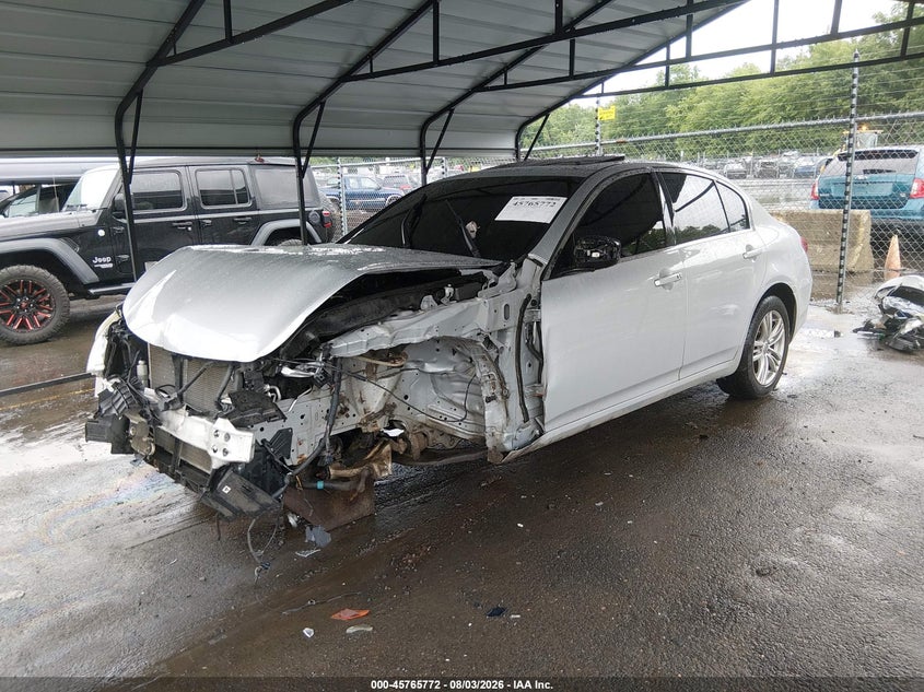 Vin: jn1cv6ar8dm356776, lot: 46264521, infiniti g37x 20132