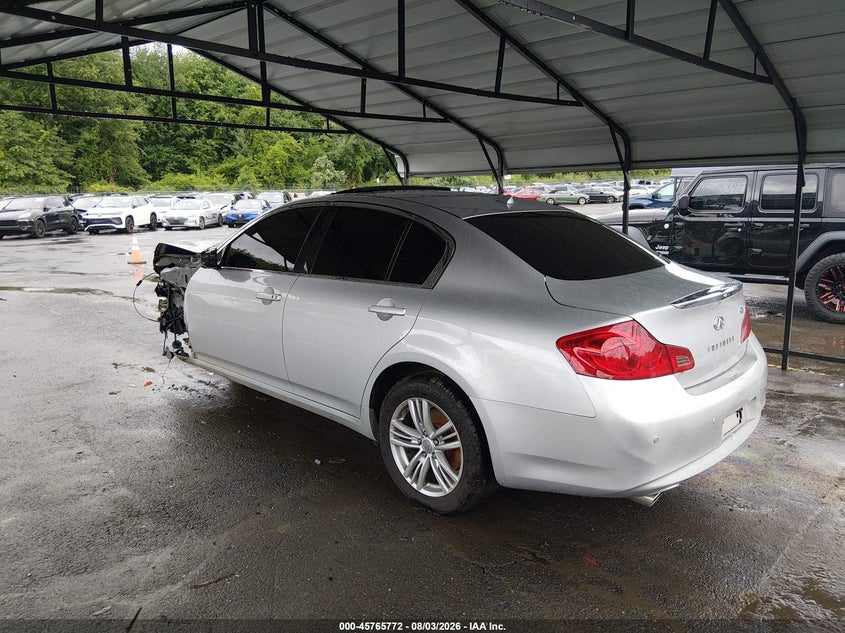 Vin: jn1cv6ar8dm356776, lot: 46264521, infiniti g37x 20133