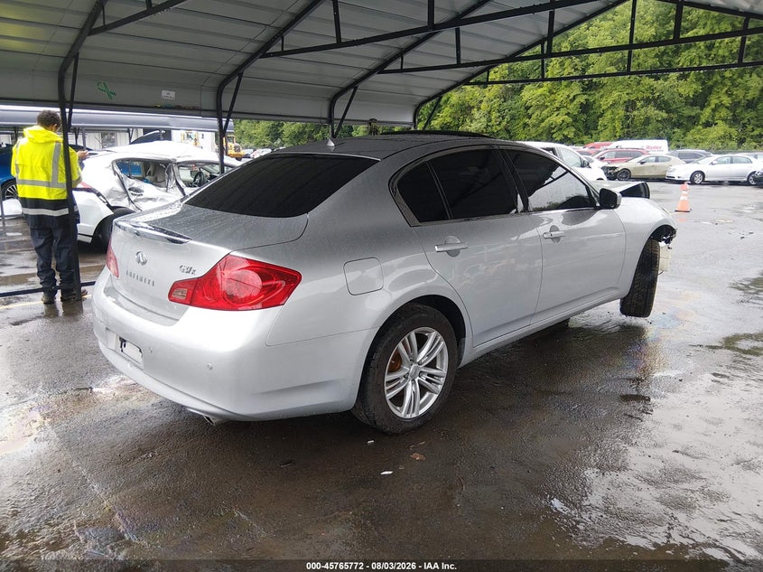 Vin: jn1cv6ar8dm356776, lot: 46264521, infiniti g37x 20134
