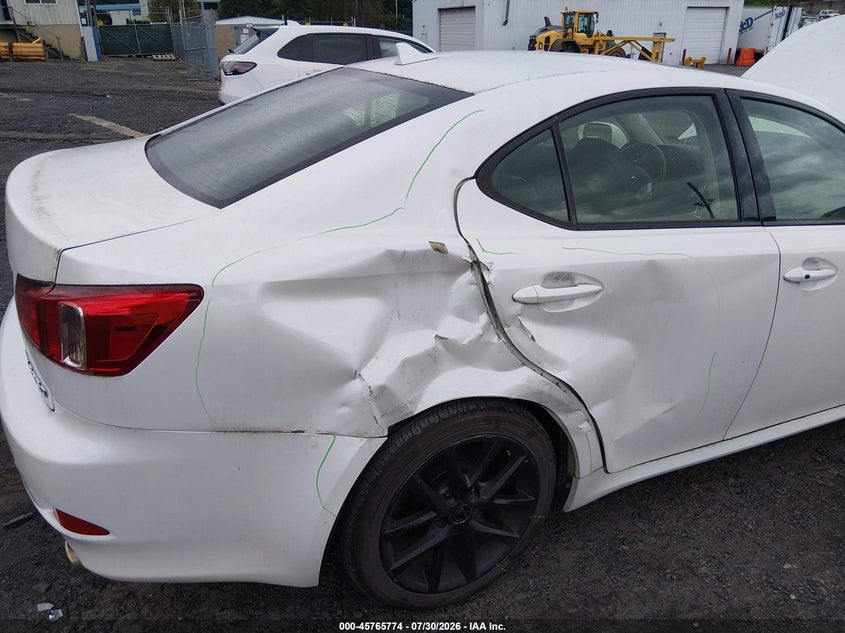 2012 LEXUS IS 350 auction photo 6
