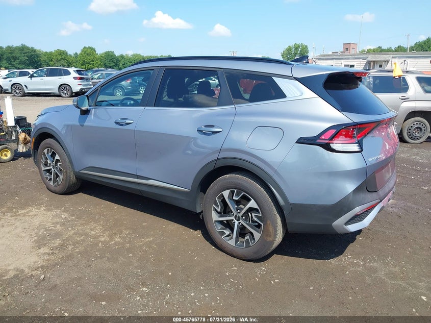 Vin: 5xyk3cdf5sg268944, lot: 46264527, kia sportage ex 20253