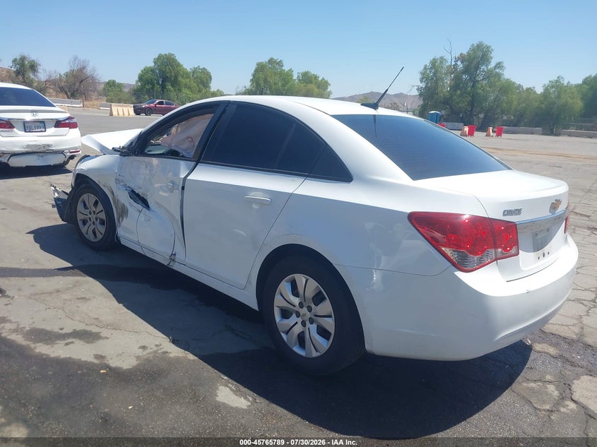 Vin: 1g1pa5sg4e7105280, lot: 46264538, chevrolet cruze ls auto 20143