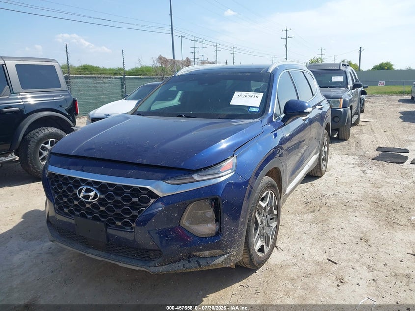 Vin: 5nms33aa7lh299287, lot: 46264559, hyundai santa fe sel 2.0t 20202