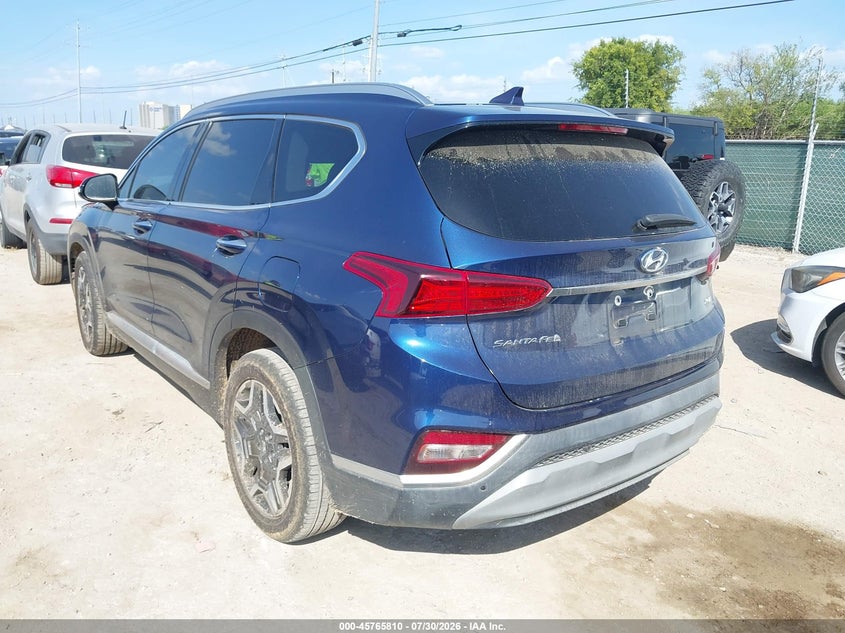 Vin: 5nms33aa7lh299287, lot: 46264559, hyundai santa fe sel 2.0t 20203
