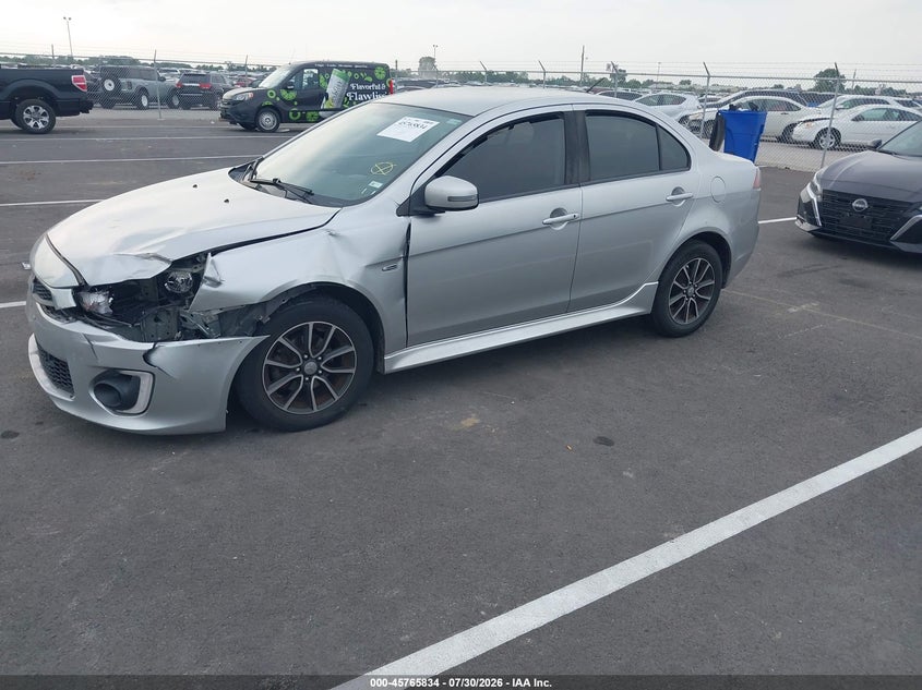 Vin: ja32u2fu3hu006123, lot: 46264583, mitsubishi lancer es 20172