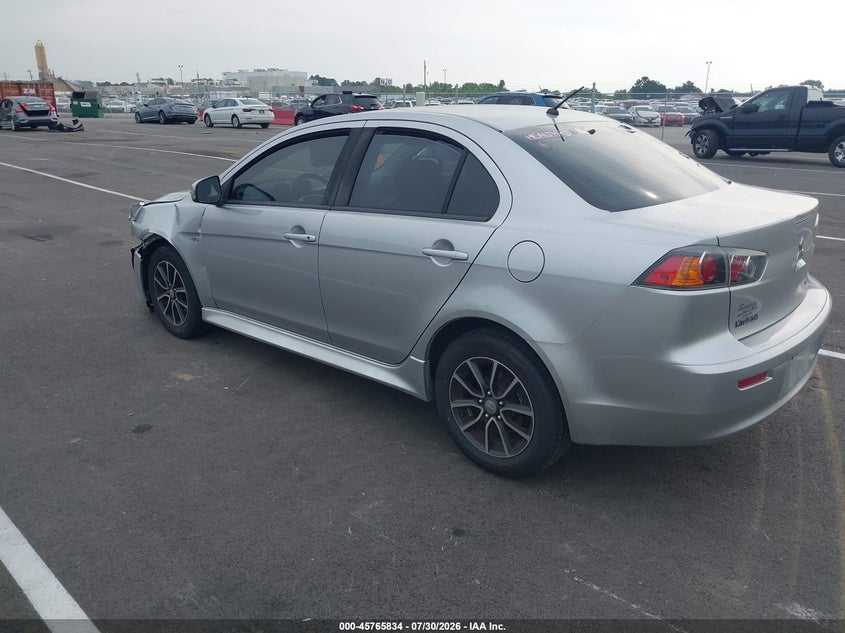 Vin: ja32u2fu3hu006123, lot: 46264583, mitsubishi lancer es 20173