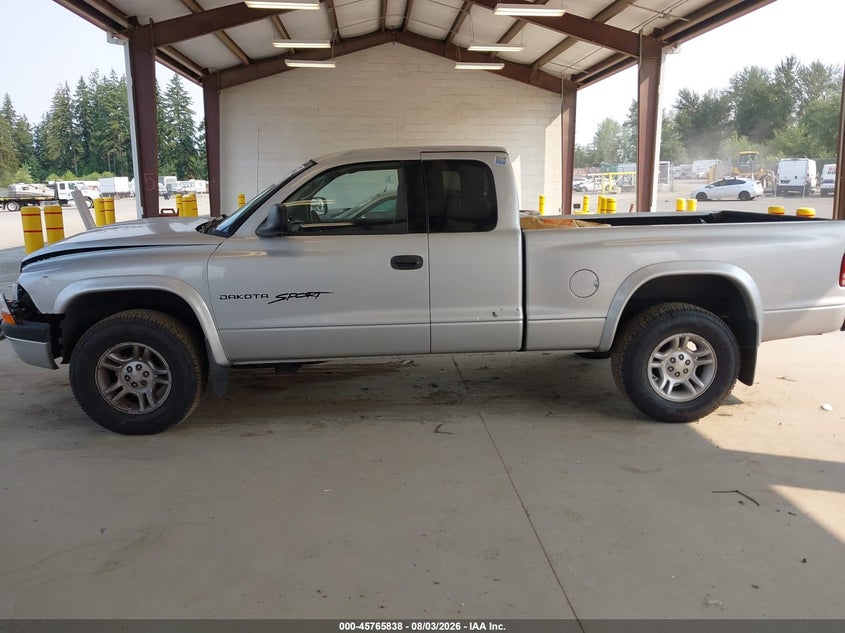 DODGE DAKOTA 2001 VIN 1B7GG22N41S214445