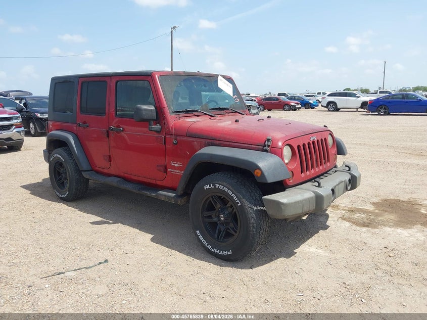 2010 JEEP WRANGLER UNLIMITED auction photo 1