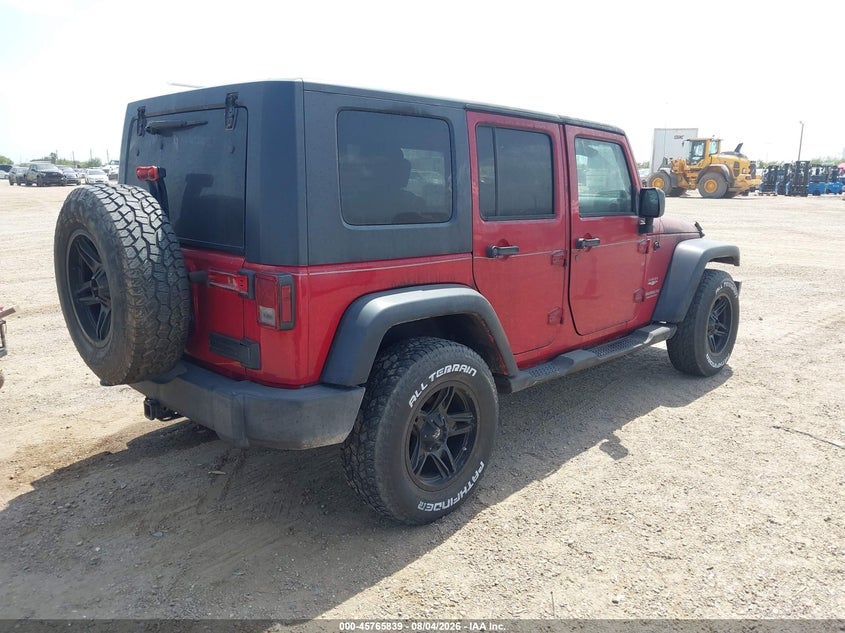 2010 JEEP WRANGLER UNLIMITED auction photo 4