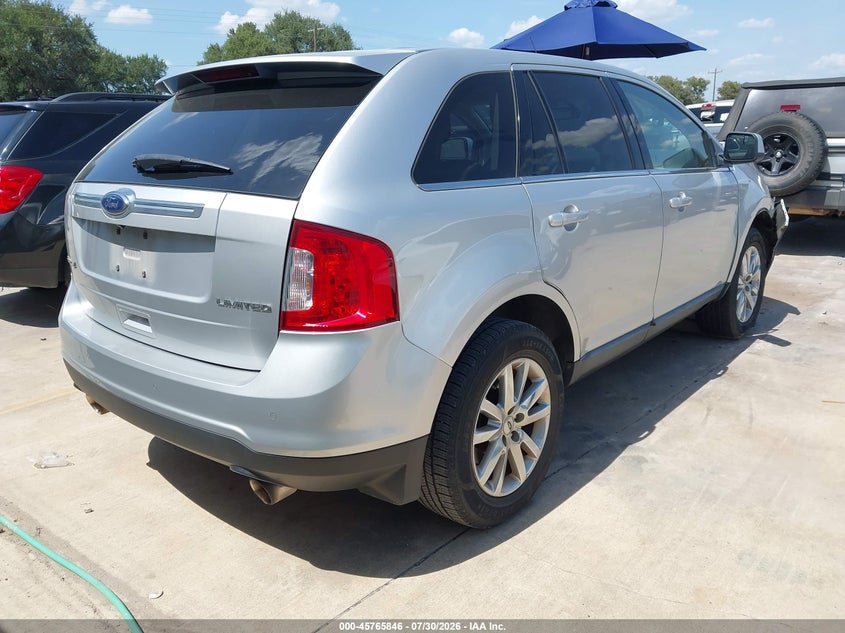 Vin: 2fmdk3kc3bba82341, lot: 46264595, ford edge limited 20114