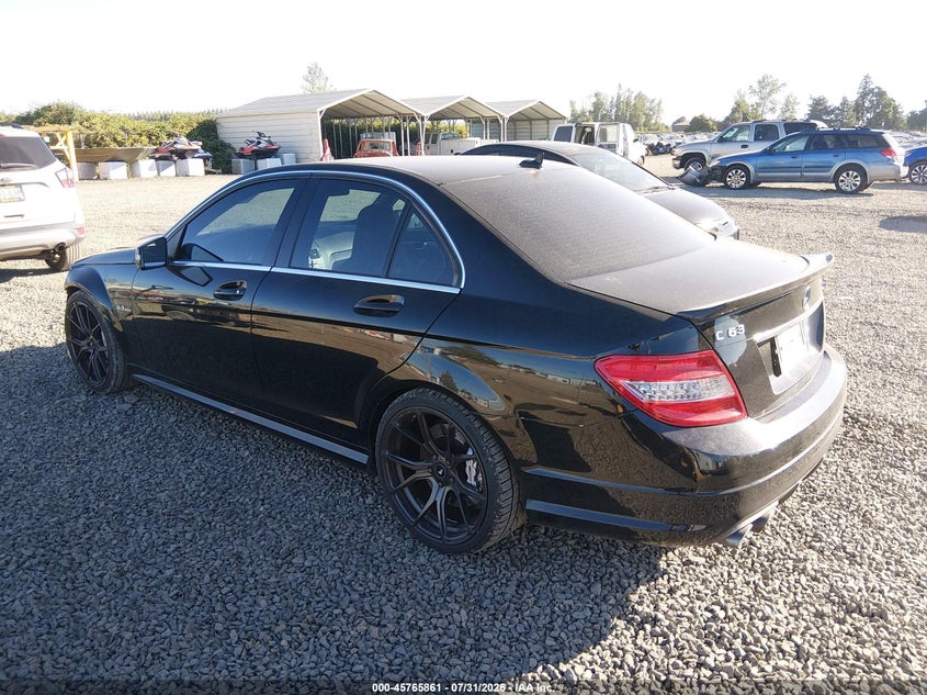 Vin: wddgf7hb1af366324, lot: 46264610, mercedes-benz c 63 amg 20103