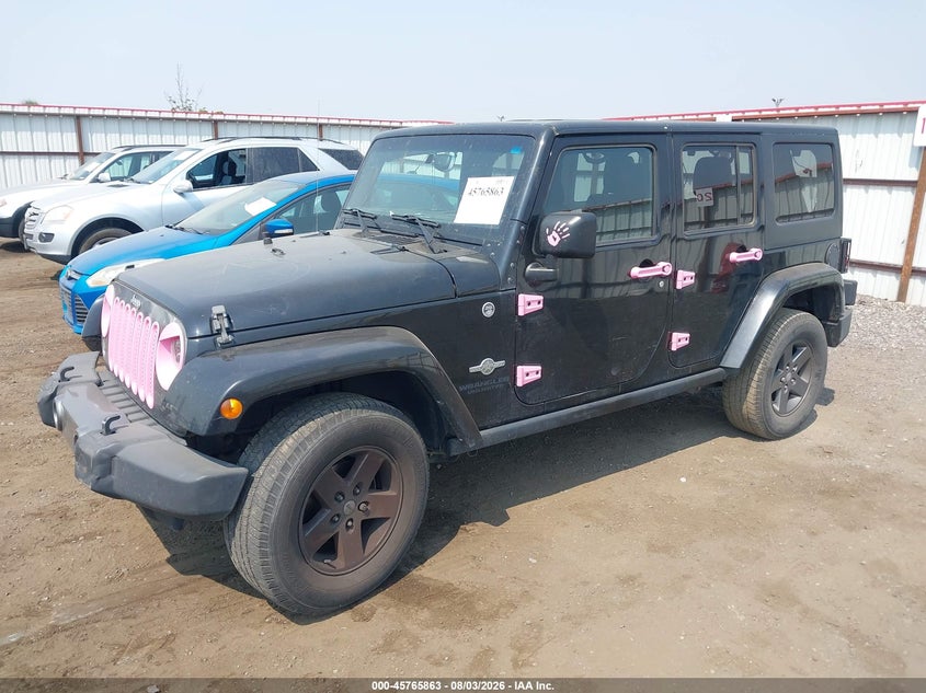 Vin: 1c4bjwdg8fl594053, lot: 46264612, jeep wrangler unlimited freedom edition 20152