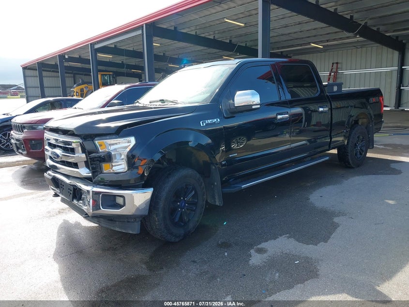 Vin: 1ftfw1eg2hkd32039, lot: 46264620, ford f-150 xlt 20172