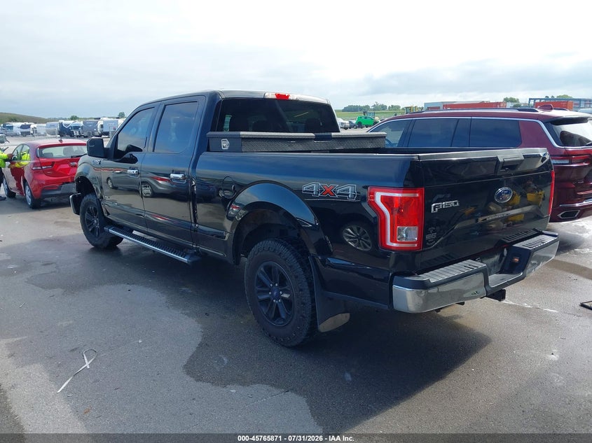 Vin: 1ftfw1eg2hkd32039, lot: 46264620, ford f-150 xlt 20173