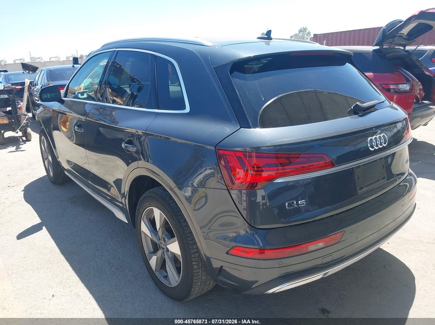 Vin: wa1abafy8p2181603, lot: 46264622, audi q5 premium 40 tfsi quattro s tronic 20233