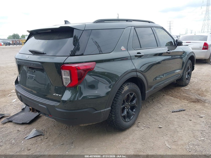 Vin: 1fmsk8jh0ngb54627, lot: 46264639, ford explorer timberline 20224