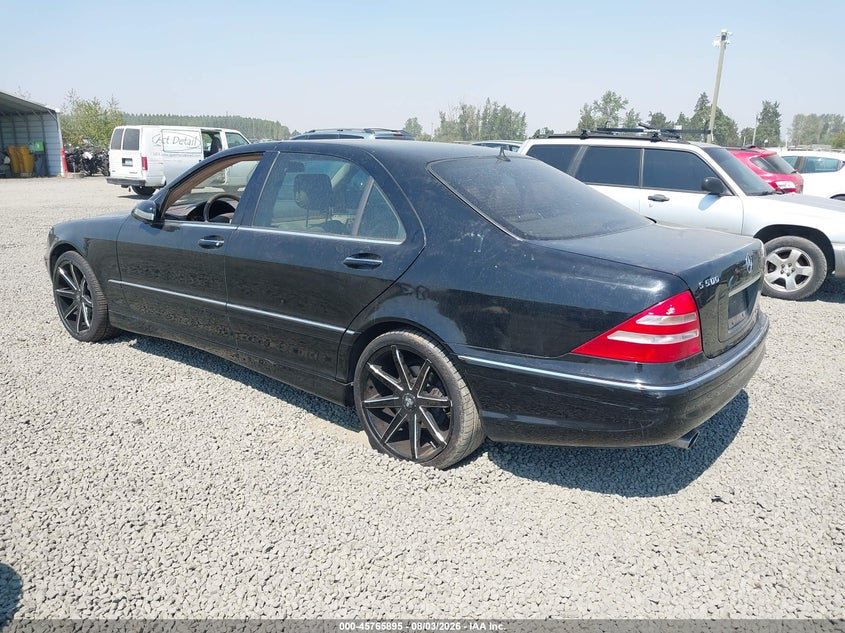 2000 MERCEDES-BENZ S 500 auction photo 3