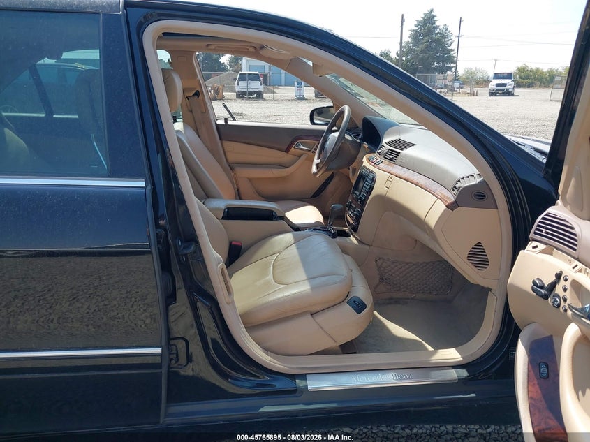 2000 MERCEDES-BENZ S 500 auction photo 5