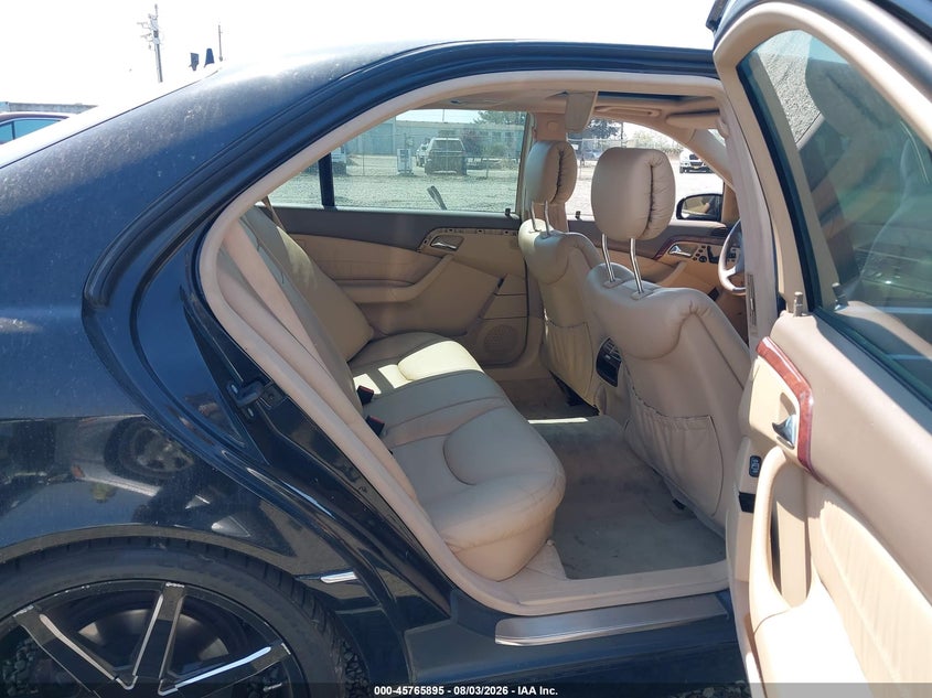 2000 MERCEDES-BENZ S 500 auction photo 8