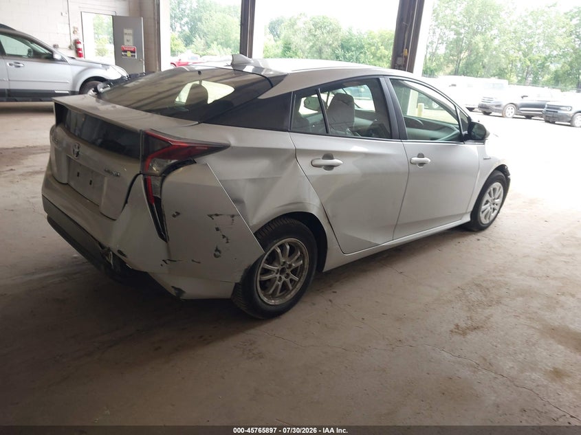 Vin: jtdkbrfu0g3001918, lot: 46264645, toyota prius two 20164