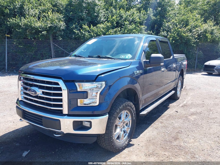 Vin: 1ftew1ef5gfd09588, lot: 46264658, ford f-150 xlt 20162