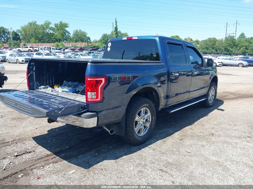 Vin: 1ftew1ef5gfd09588, lot: 46264658, ford f-150 xlt 20164