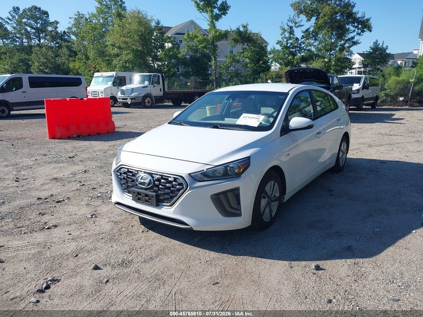 Vin: kmhc65lc9lu220003, lot: 46264659, hyundai ioniq hybrid blue 20202