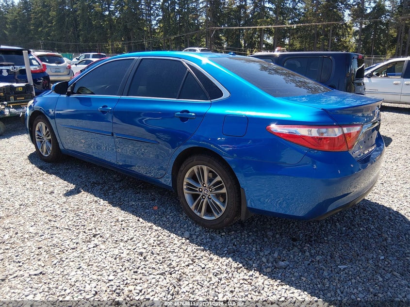 Vin: 4t1bf1fk2hu672308, lot: 46264660, toyota camry se 20173