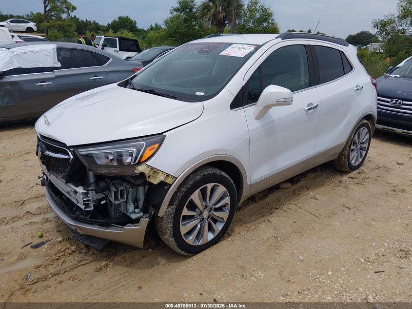 Vin: kl4cjasb6jb579560, lot: 46264662, buick encore preferred 20182