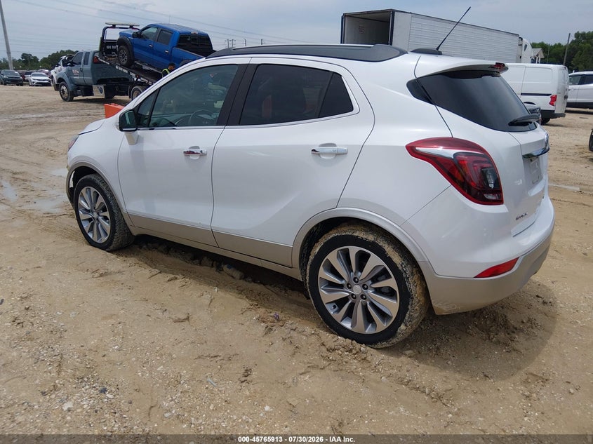 Vin: kl4cjasb6jb579560, lot: 46264662, buick encore preferred 20183
