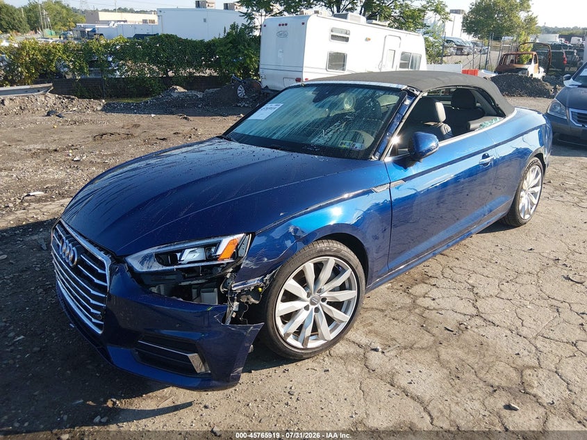 Vin: wauyngf57jn012549, lot: 46264668, audi a5 2.0t premium 20182