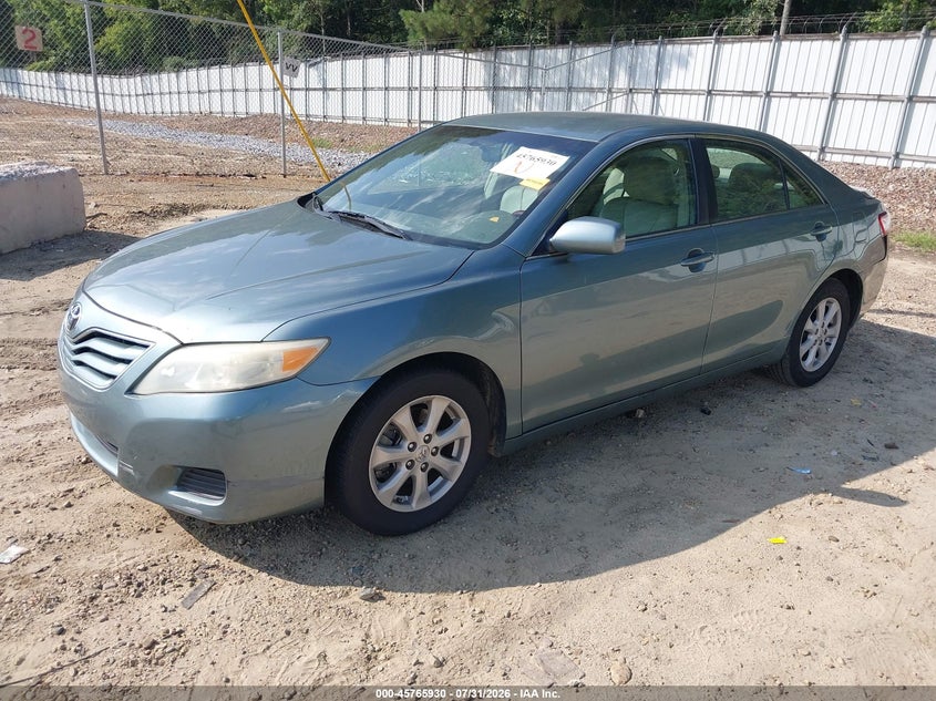 2010 Toyota Camry, Правый зад, IAAI, VIN 4T1BF3EK6AU575096 — фото 2