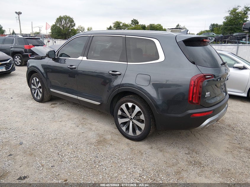 Vin: 5xyp6dhc9mg157352, lot: 46264693, kia telluride s 20213