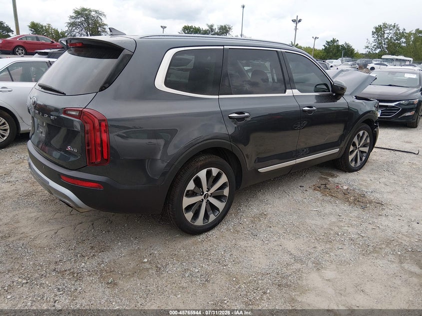 Vin: 5xyp6dhc9mg157352, lot: 46264693, kia telluride s 20214