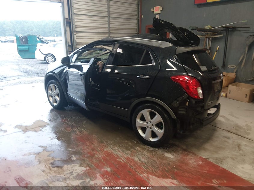 Vin: kl4cjasb9fb259284, lot: 46264698, buick encore 20153