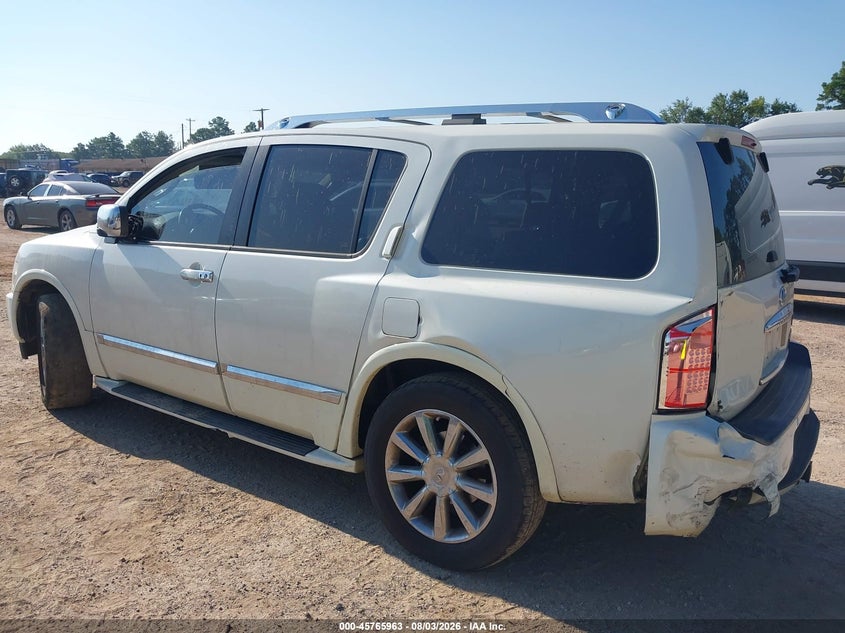 Vin: 5n3za0nf8an903084, lot: 46264712, infiniti qx56 20103
