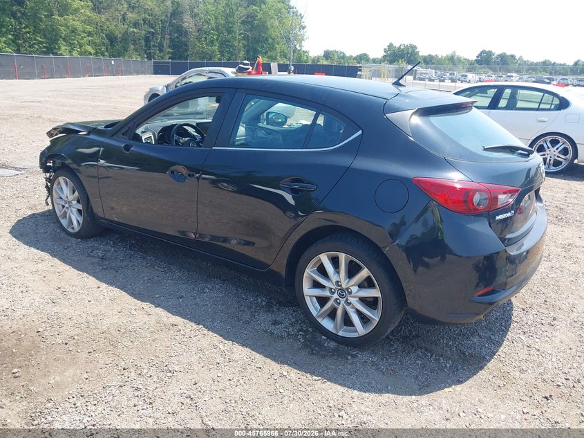 Vin: jm1bn1l71h1101658, lot: 46264715, mazda mazda3 touring 20173