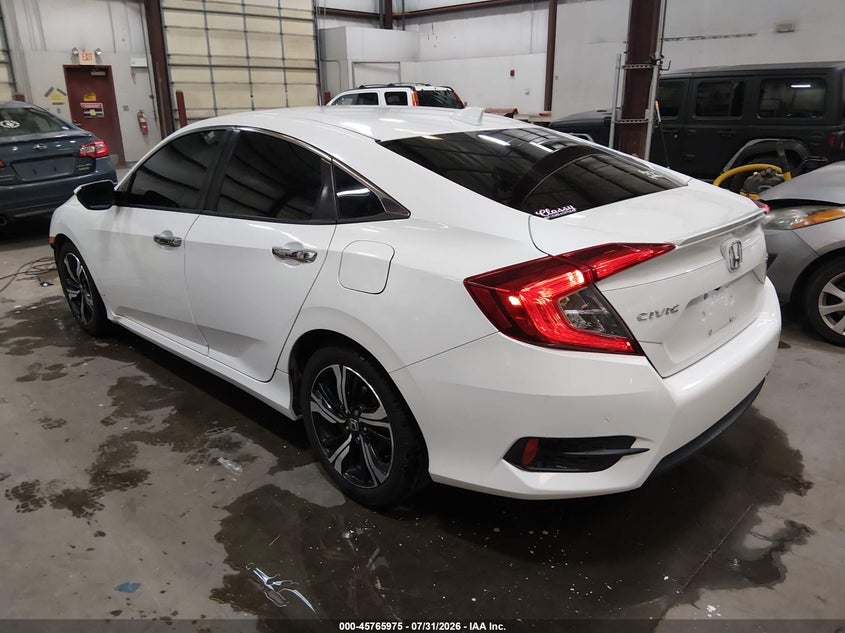 Vin: 19xfc1f98ge216807, lot: 46264724, honda civic touring 20163