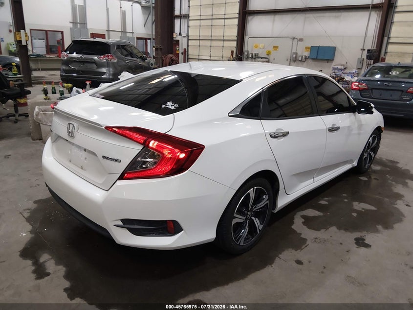 Vin: 19xfc1f98ge216807, lot: 46264724, honda civic touring 20164